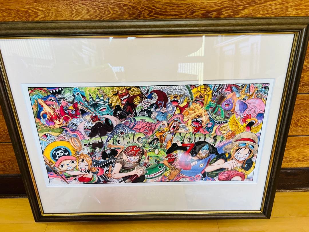 ONE PIECE劇場版STRONG WORLD 高級複製原画　RED特典セット