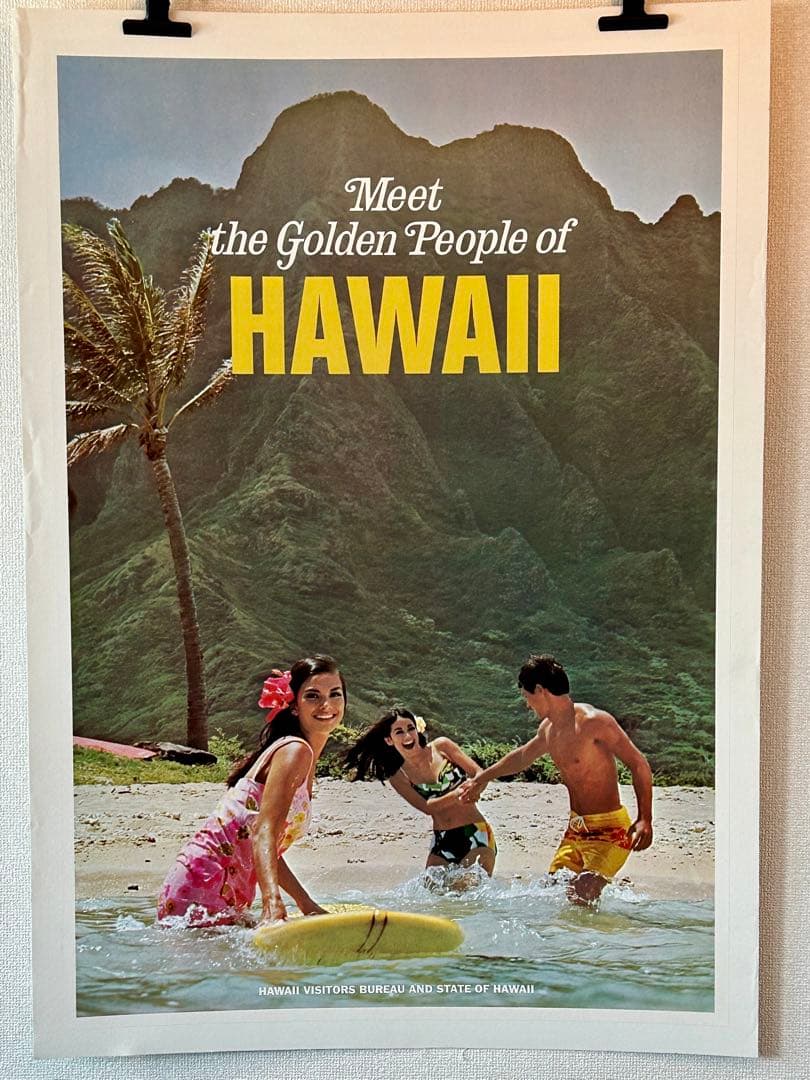 ハワイ観光局オリジナル ビンテージポスター 1976