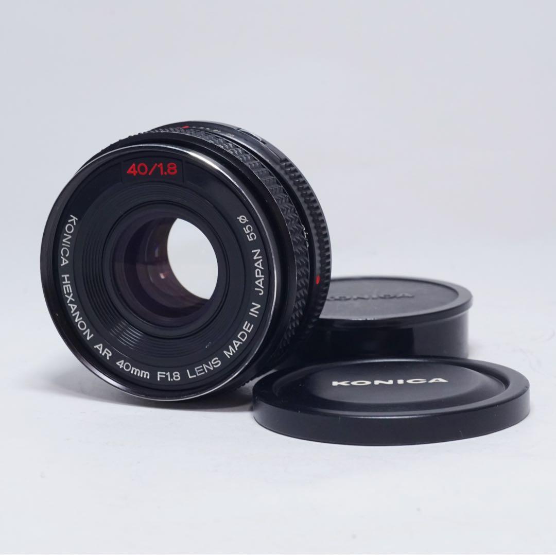 Konica AR 40mm f1.8 単焦点 パンケーキレンズ