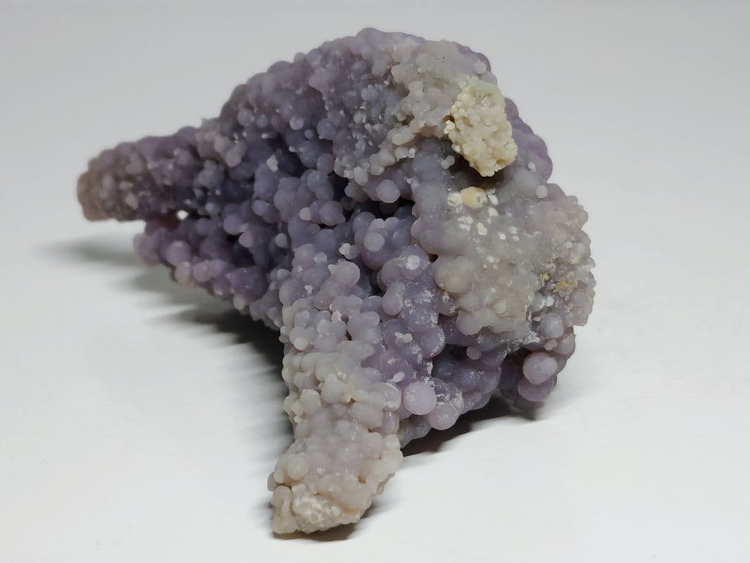 N-18 グレープアゲート 180g グレープカルセドニー 原石 自然石 鉱物