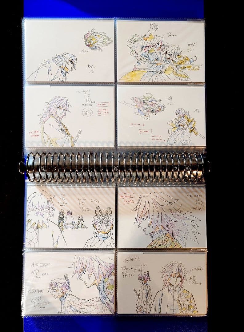 鬼滅の刃 柱展 原画ポストカード 冨岡義勇 コンプリート 151種 その他おまけ