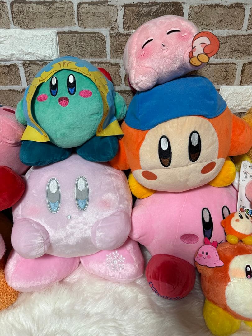 アンパンマンKirbyカービーぬいぐるみまとめて売り