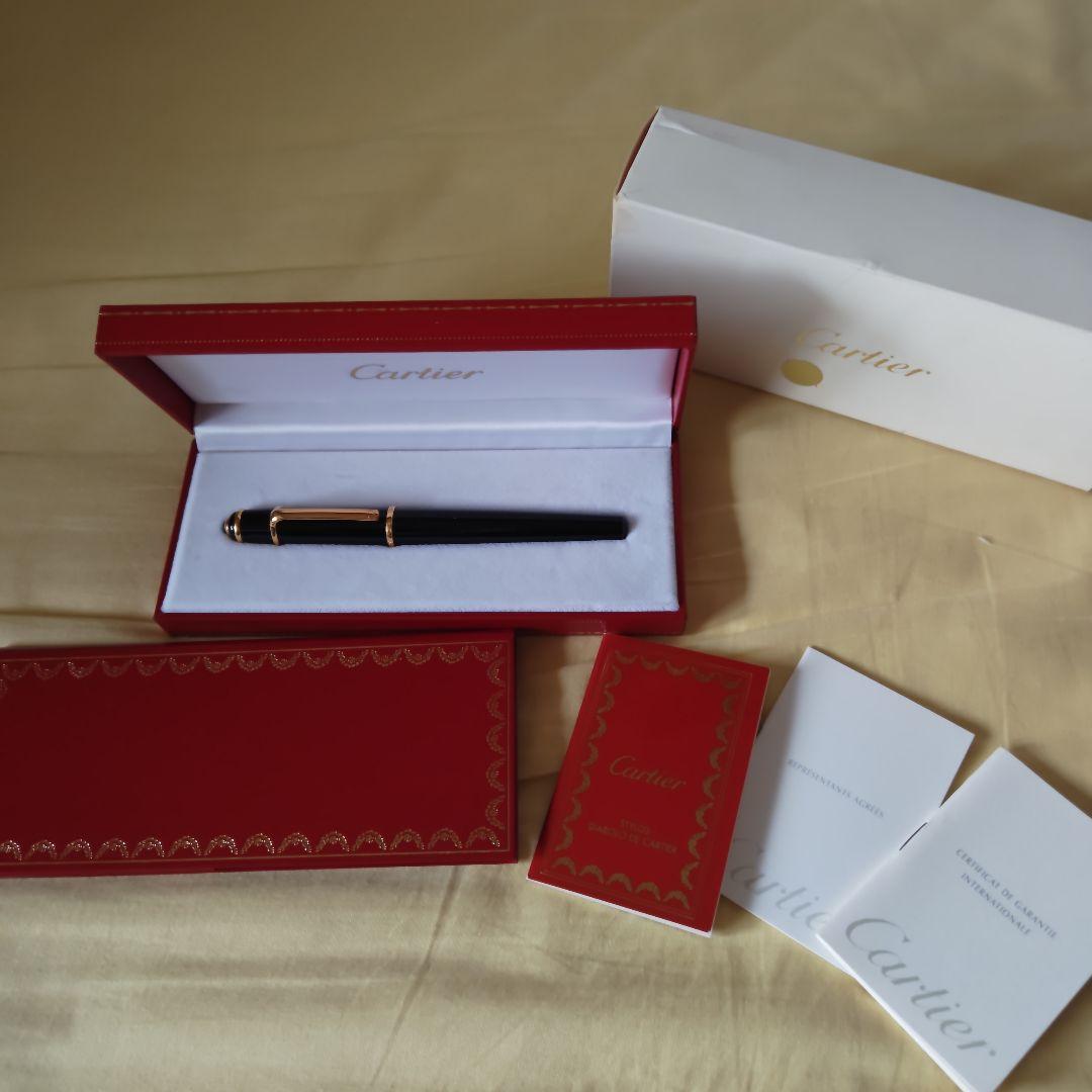 【廃番希少・ほぼ未使用】カルティエ ディアボロ 万年筆 ST180004