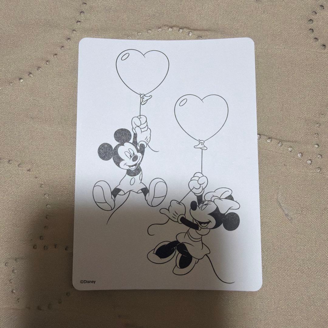 ディズニーストア じゃんけんカード 72塗り絵