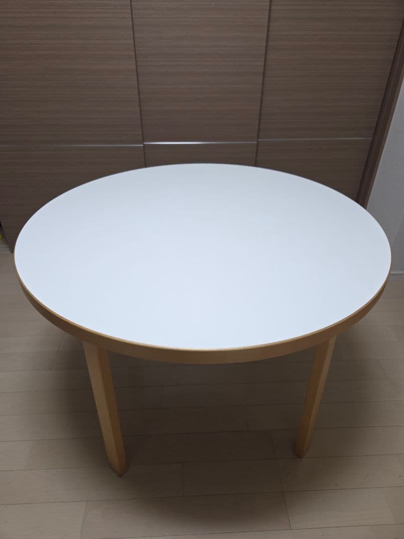 アルテック artek table 90A テーブル 円形 ホワイトラミネート