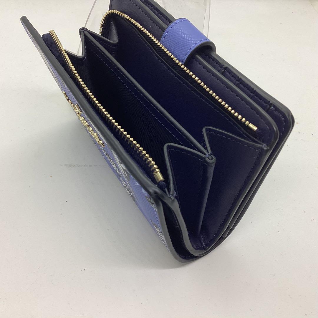 kate spade 蝶模様 二つ折り財布