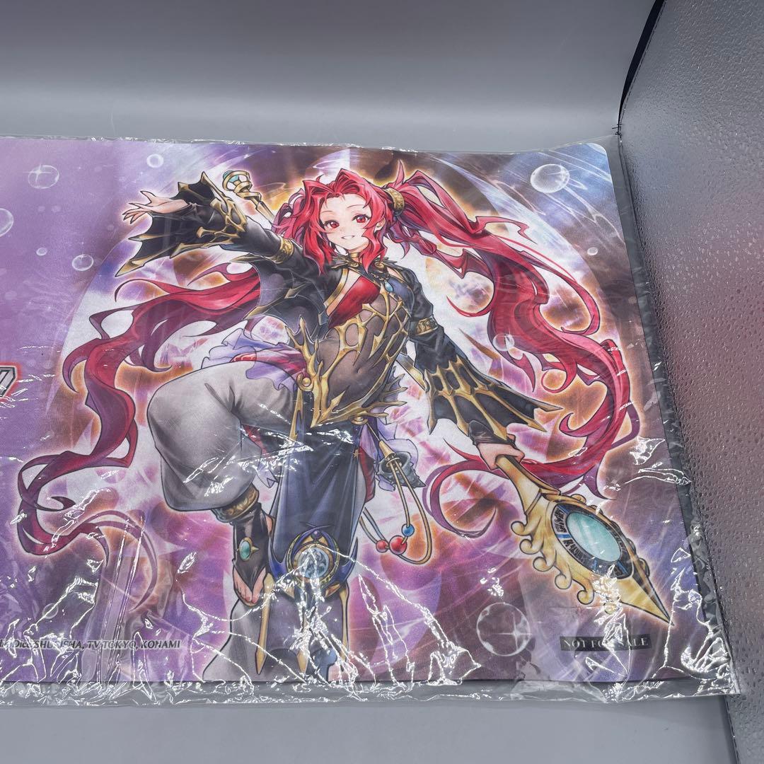 遊戯王 影霊衣の舞巫女エミリア 中国公式 プレイマット