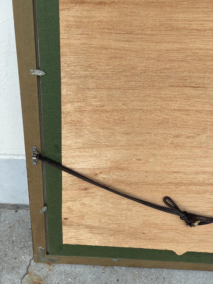 大型 額縁 フレーム アンティーク ゴールド マット付 高級 ヴィンテージ 美品