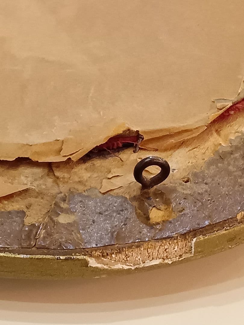 フランス　アンティーク　キリスト像　オブジェ　メダイヨン