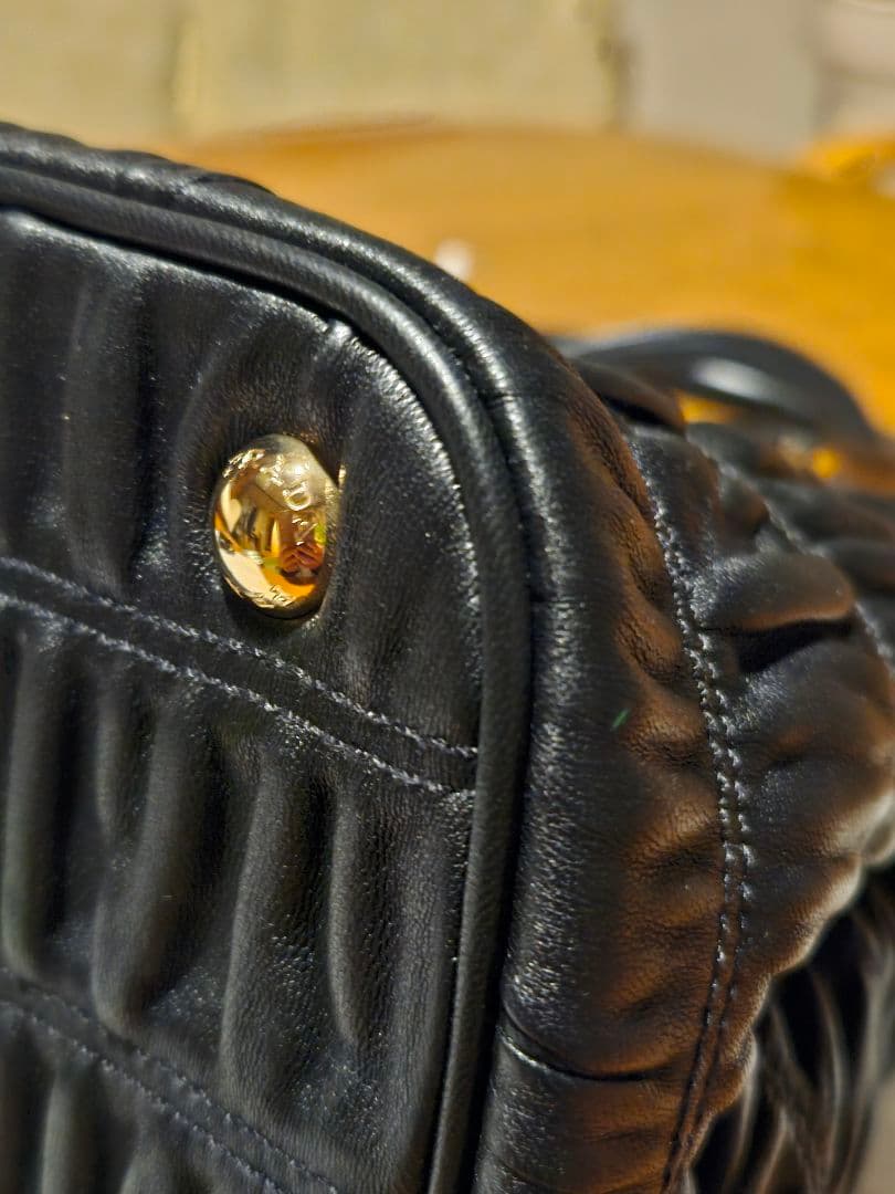 PRADA　プラダ　レザー　ハンドバッグ 2WAY ショルダーバッグ