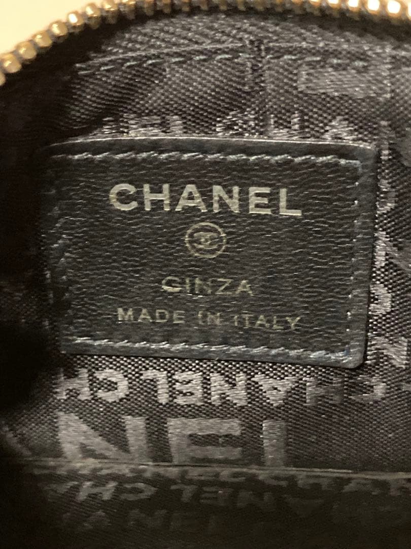 CHANEL シャネル　銀座限定　カメリア　キーリング付　カード&ケース