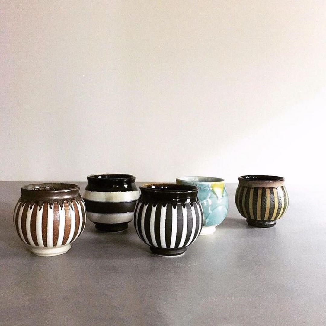 吉野瞬 カフェオレボウル 陶芸 2点