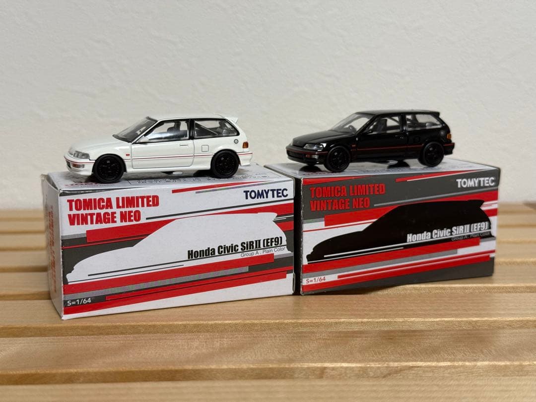 TOMICA 1/64 VINTAGE NEO ホンダシビック セット