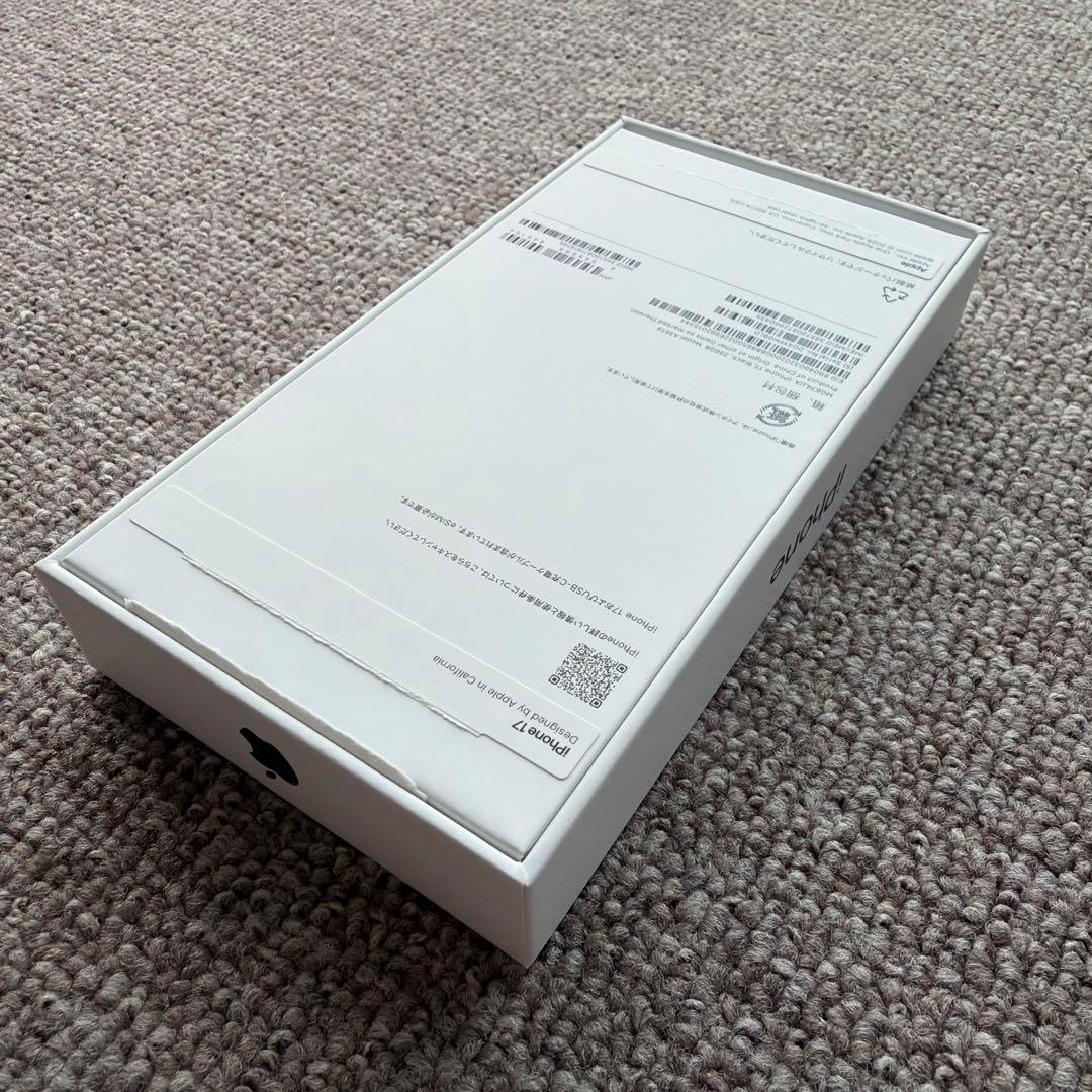 携帯電話本体 iPhone 17 Black 256GB