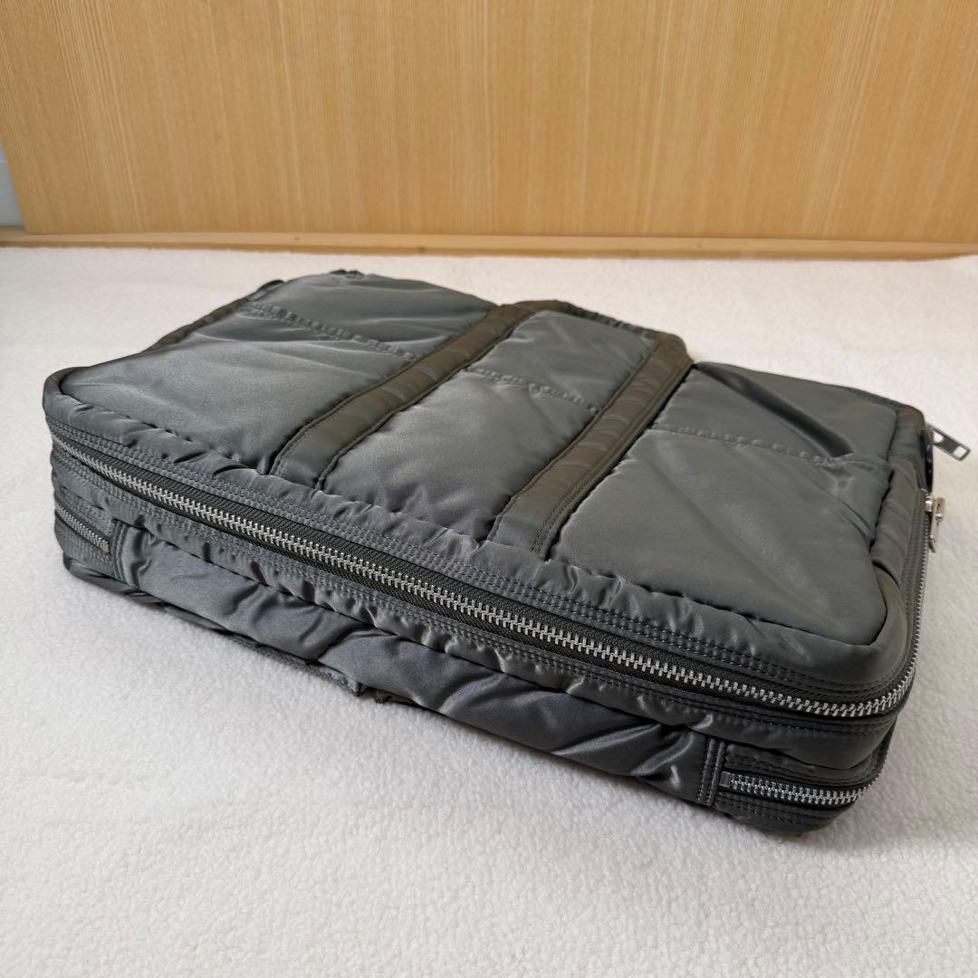 極美品　PORTER ポーター タンカー 2way ショルダーバッグ　 シルバー