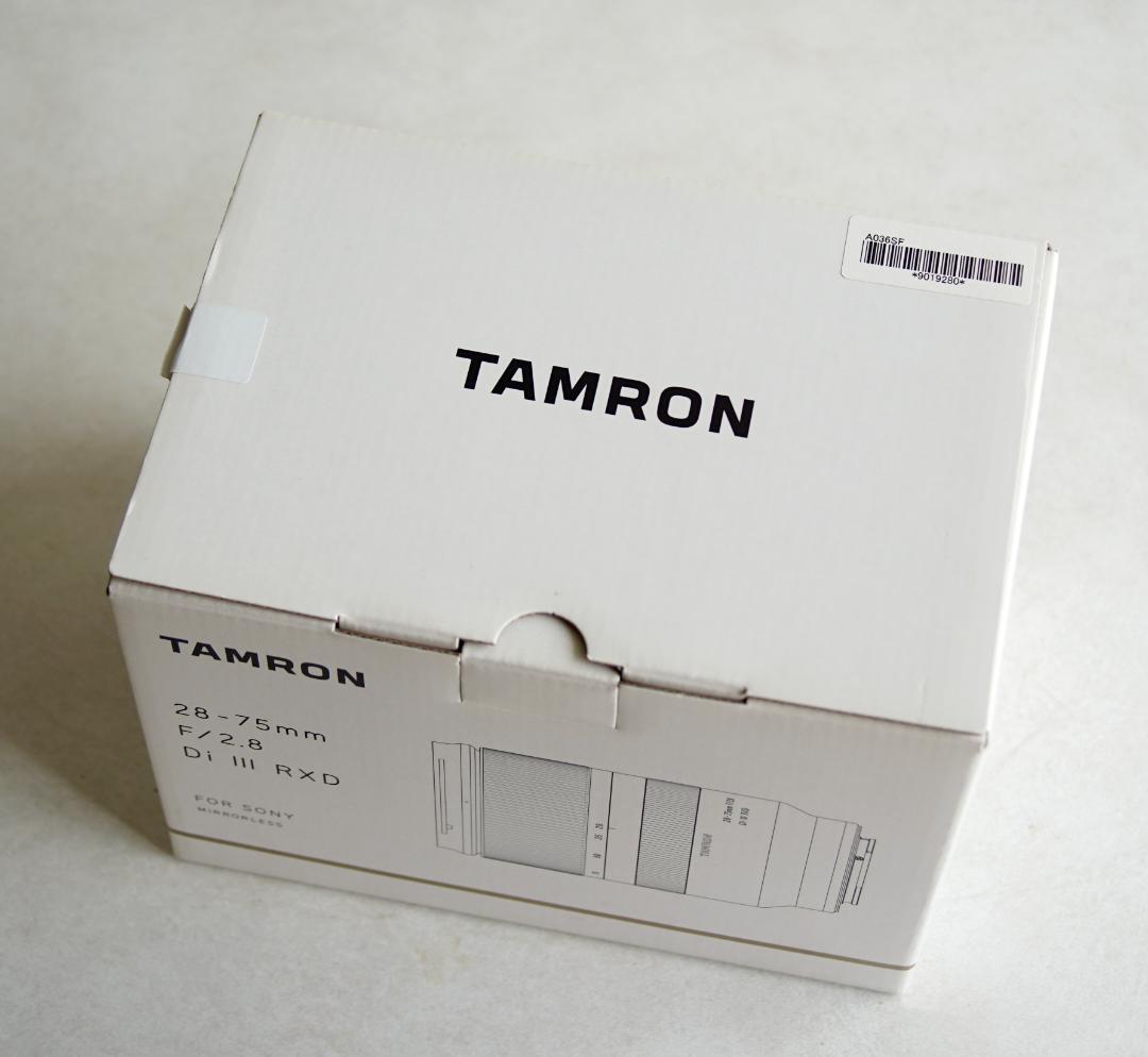 [美品] TAMRON 28-75mm F/2.8 Di III RXD