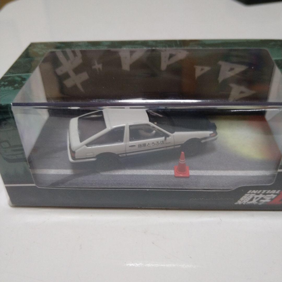 n*g様 頭文字D　スプリンタートレノミニカー3台セット 藤原拓海フィギュア付