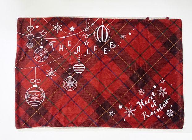 THE ALFEE もこもこブランケット& 武道館 100回記念バッジ セット