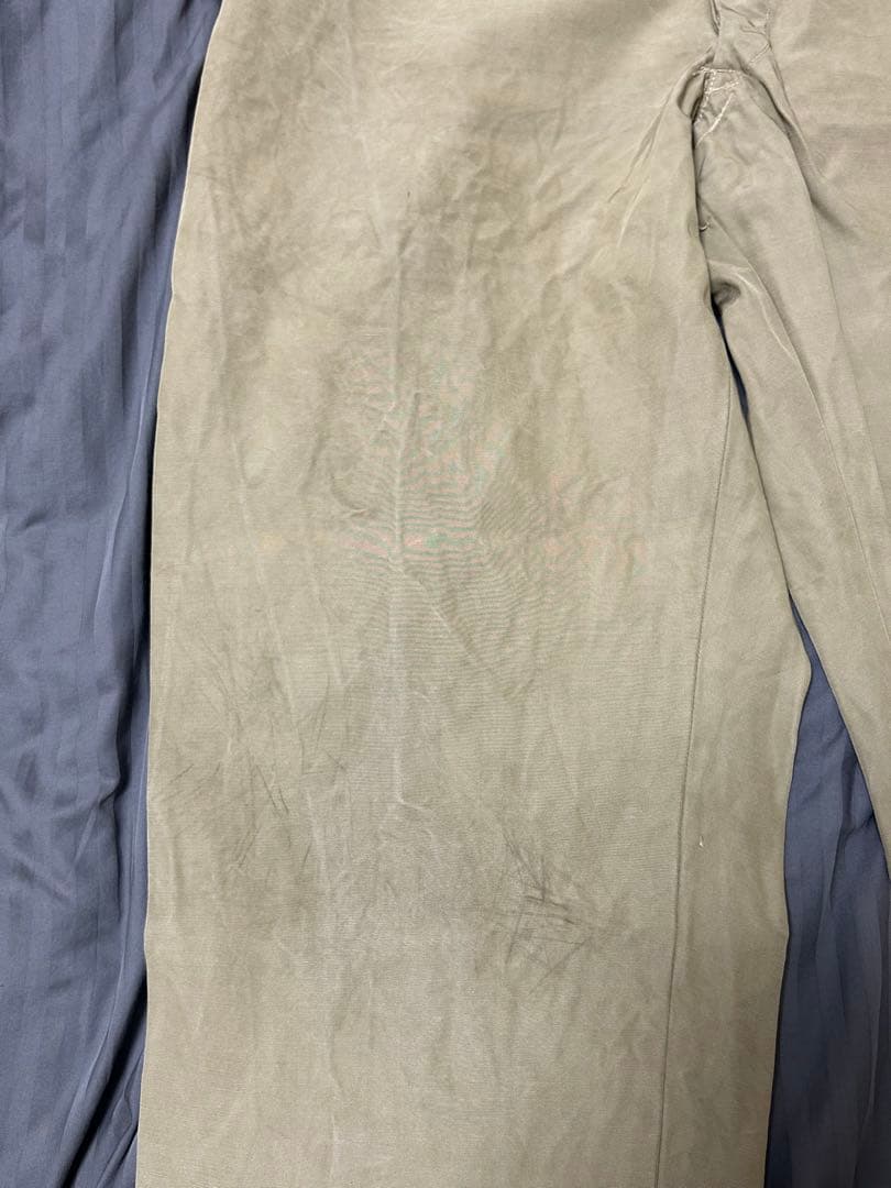 40s 50s Duxbak Utica レーヨンコットン　トラウザー