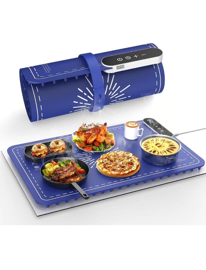 保温プレート 高速電気保温トレイ 9段階温度調整40℃〜120℃ホットプレート