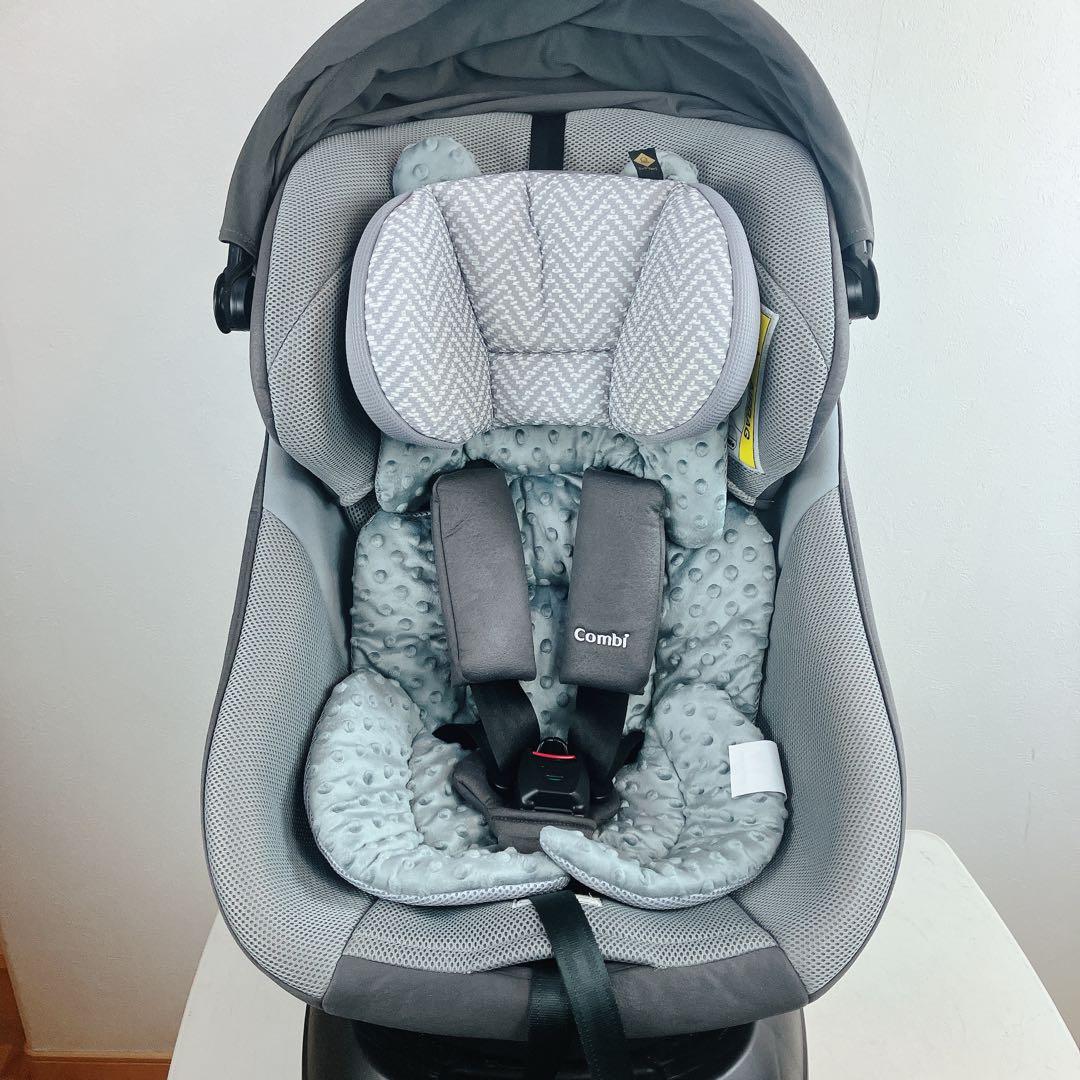 コンビ　クルムーヴ　JN-570　チャイルドシート ネイビー　ISOFIX