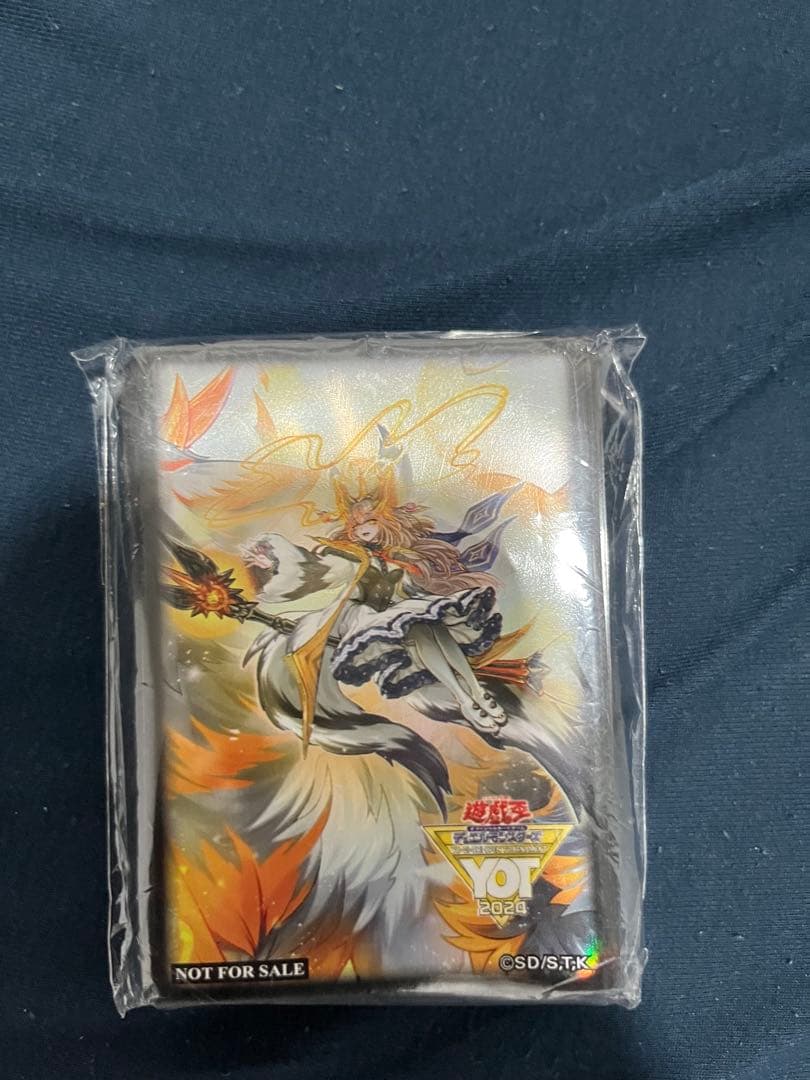 新品未使用　遊戯王　スリーブ　YOT 白き森の魔狼 シルウィア