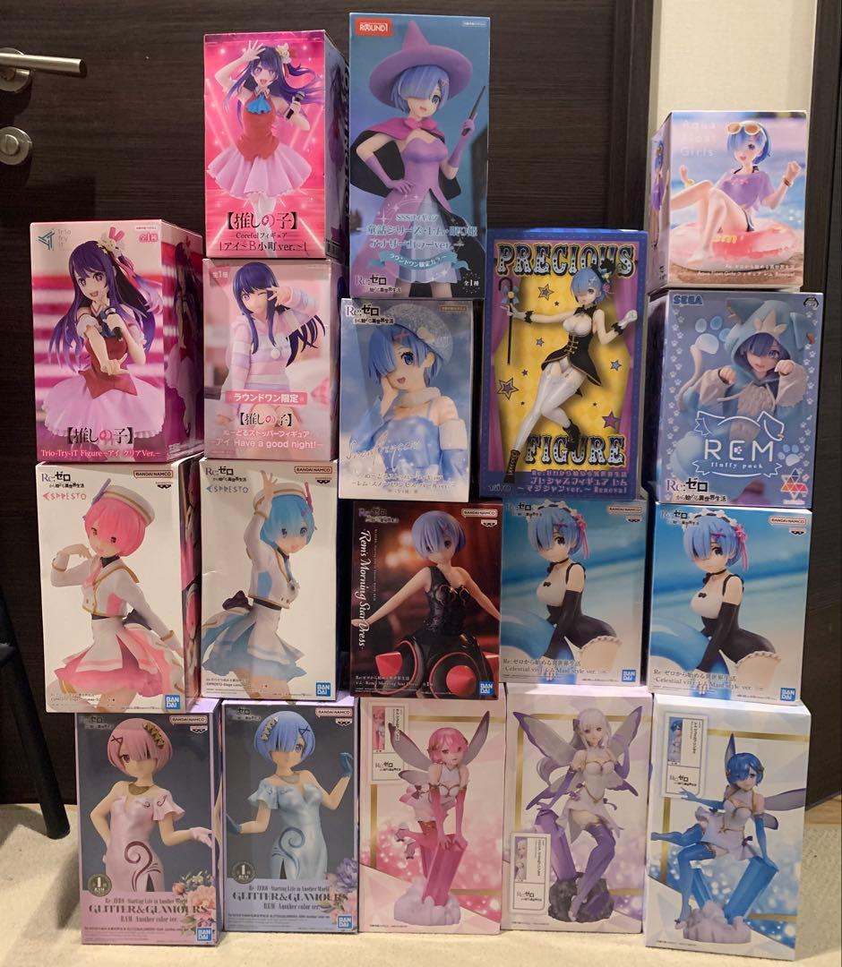 リゼロ 推しの子 フィギュア 19個まとめ売り