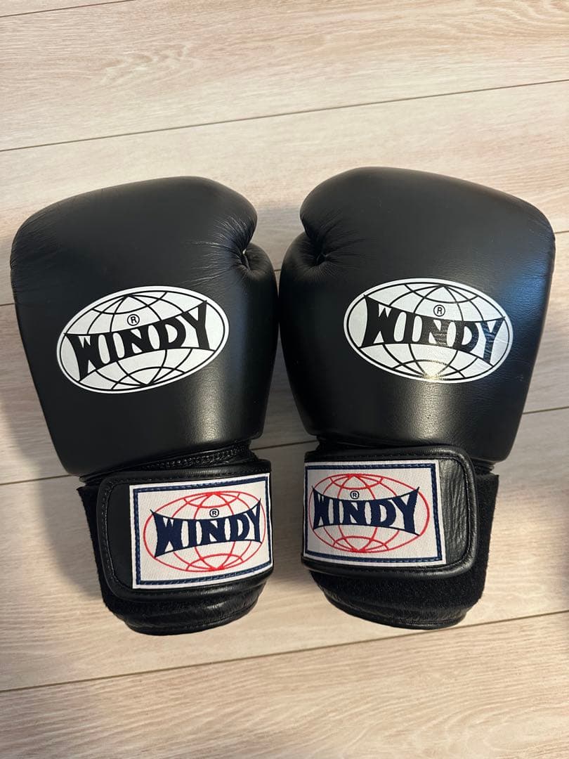 U*P様 WINDY ボクシンググローブ 16 oz Lサイズ ブラック