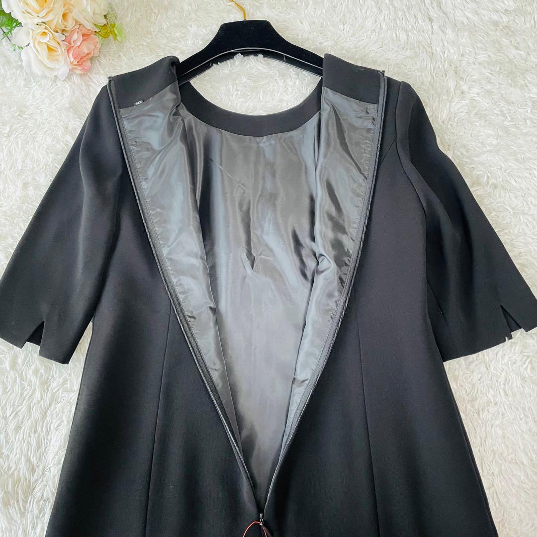 極美品✨東京ソワール　アプロベリー　光沢　マザーズドレス　セットアップ　M