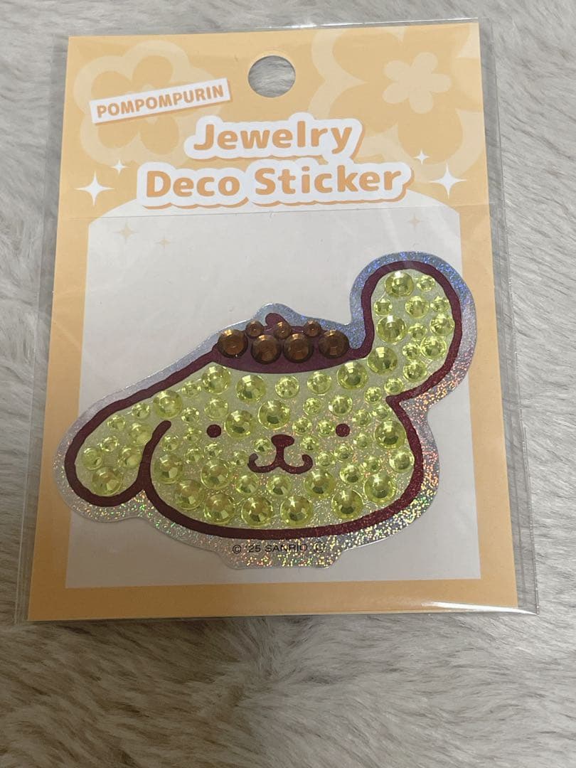 【組み合わせ購入・バラ売り可能】サンリオ ジュエリーデコステッカー 8種類