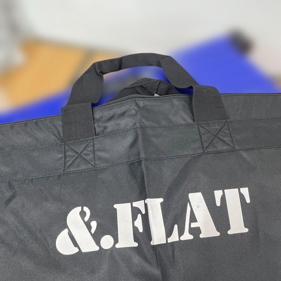 &.FLAT | アンドフラット 折り畳みキャリーケース 35L 厚さ最薄