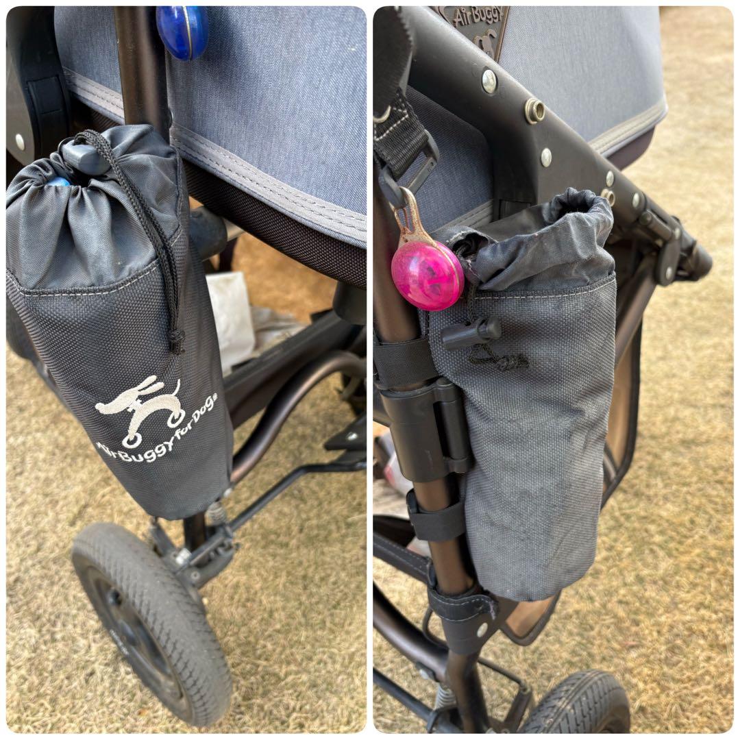 エアバギー☆ドーム2 ラージ　テクスチャーデニム&ブラック　ペットカート