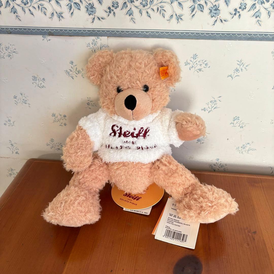 タグ付 ジェラートピケ Steiff シュタイフ テディベア