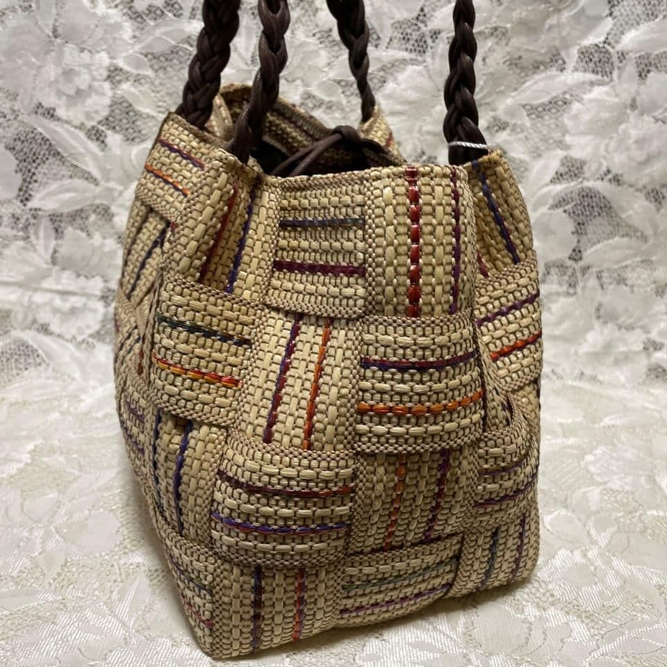 ALMA TONITTI　かご　ハンドバッグ　メッシュ　編み込み　新品未使用タグ