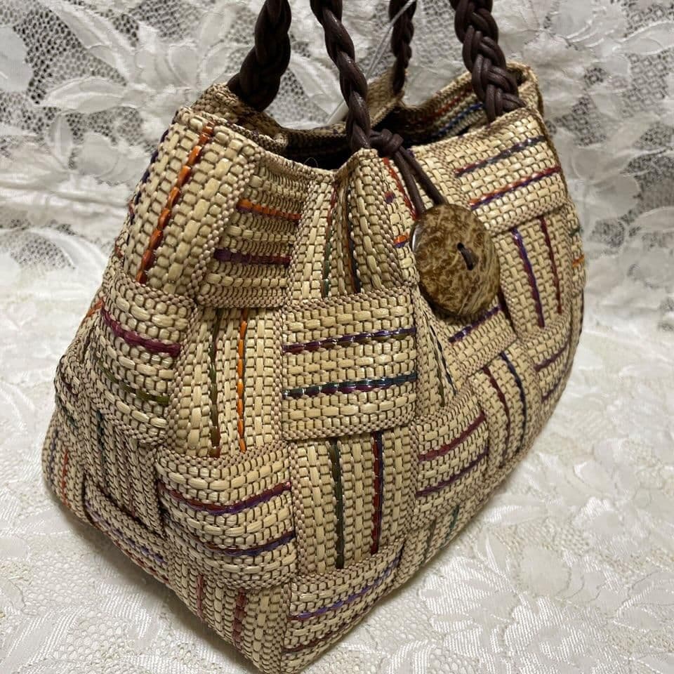 ALMA TONITTI　かご　ハンドバッグ　メッシュ　編み込み　新品未使用タグ