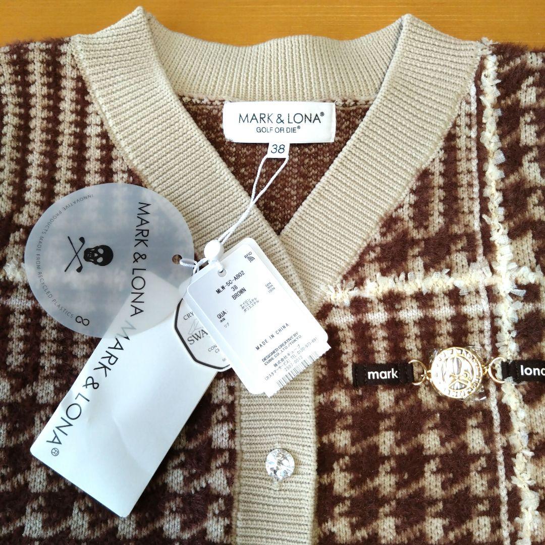 新品☆タグ付☆MARK & LONA☆マーク＆ロナ☆ニット☆ベスト☆2025