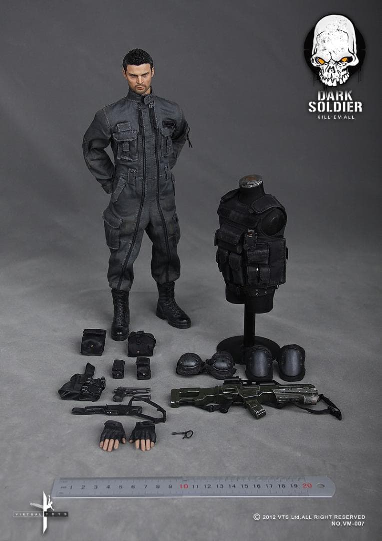 SF・ファンタジー・ホラー VTS TOYS 1/6 DARK SOLDIER VM-007