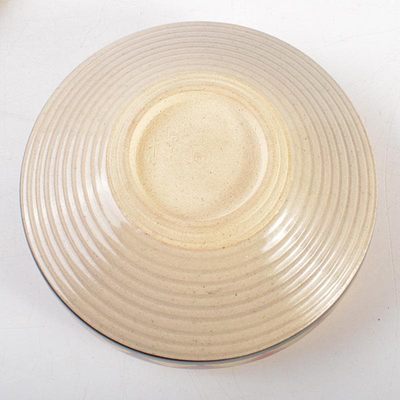 すみかすみれ　萬古焼　佐久間芳山造　色絵コマ　香合　共箱　V　6481