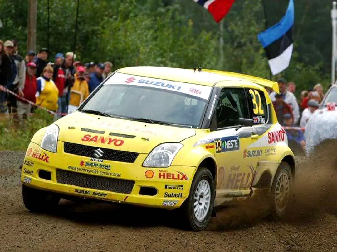 当時モノ 絶版 タミヤ RC 1/10 スズキ・スイフト スーパー1600