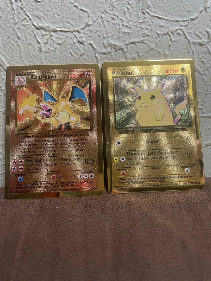 25th メタルカード ウルトラプレミアムコレクション　リザードン　ピカチュウ