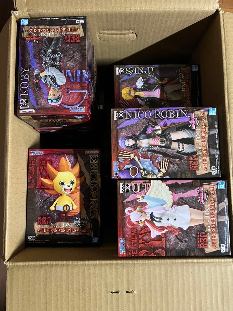 the grandline dxf one piece film red セット