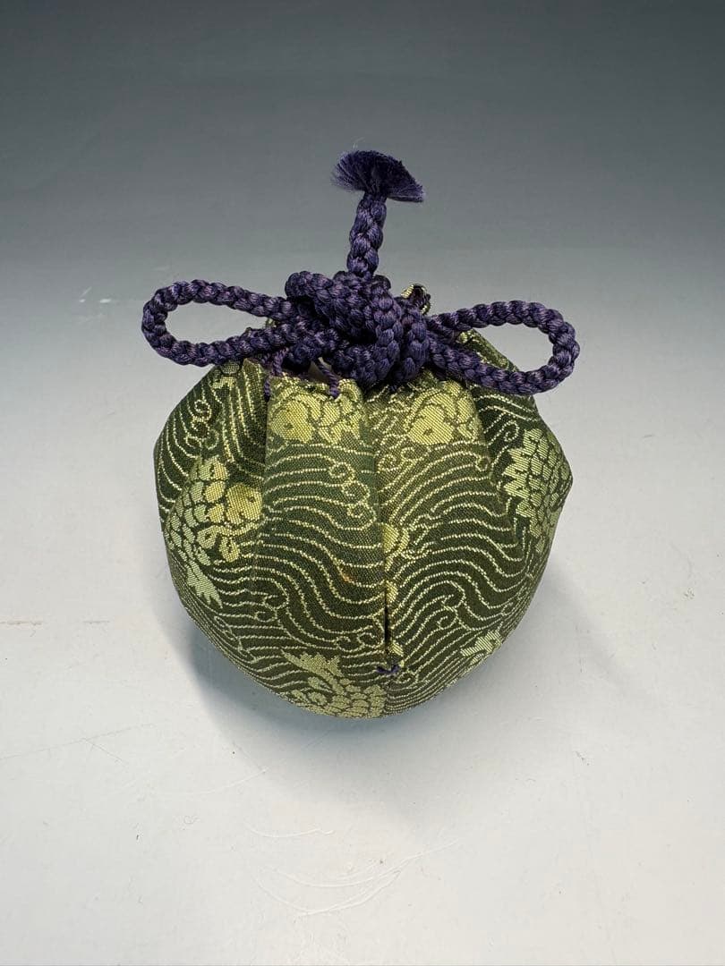 【中古品】笹田仁史造　珠光写文琳茶入（共箱）USED〈税込•送料込〉