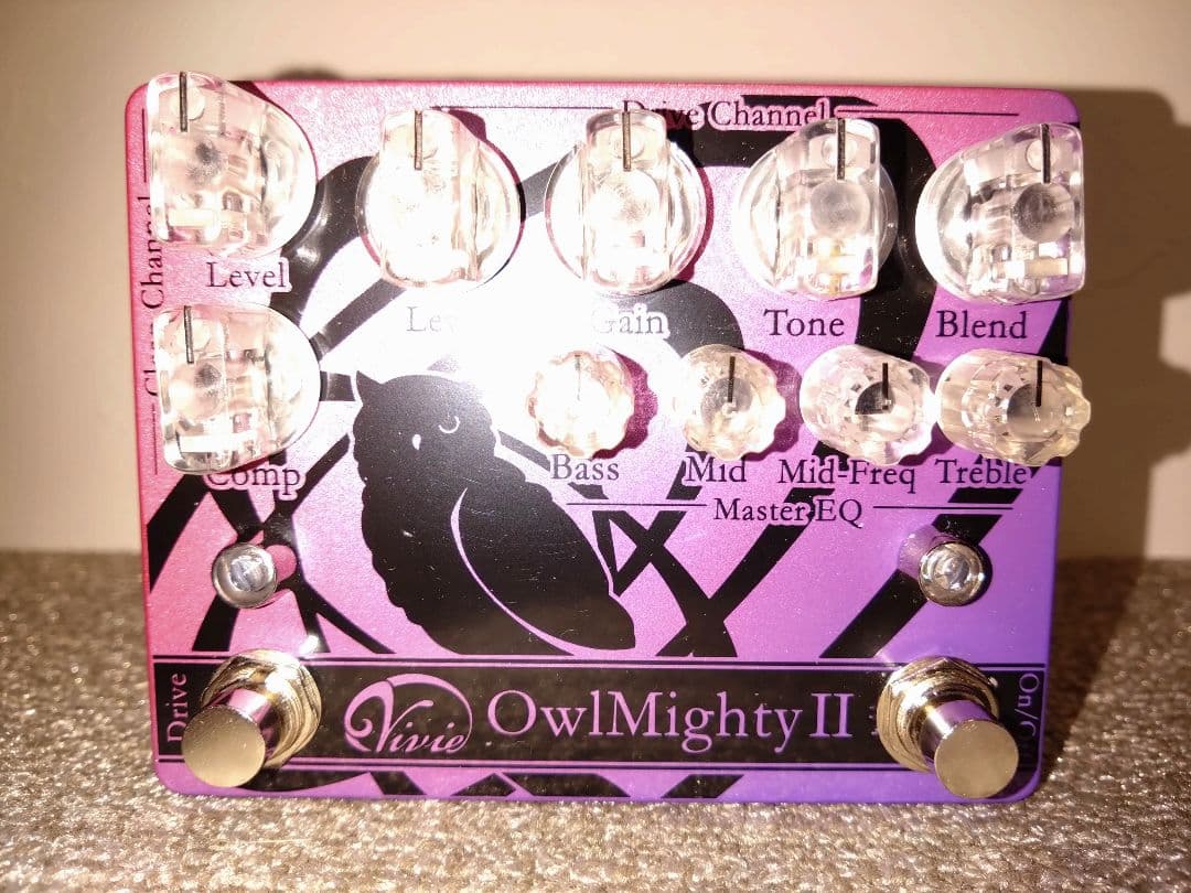 Vivie OwlMighty II ベースエフェクター