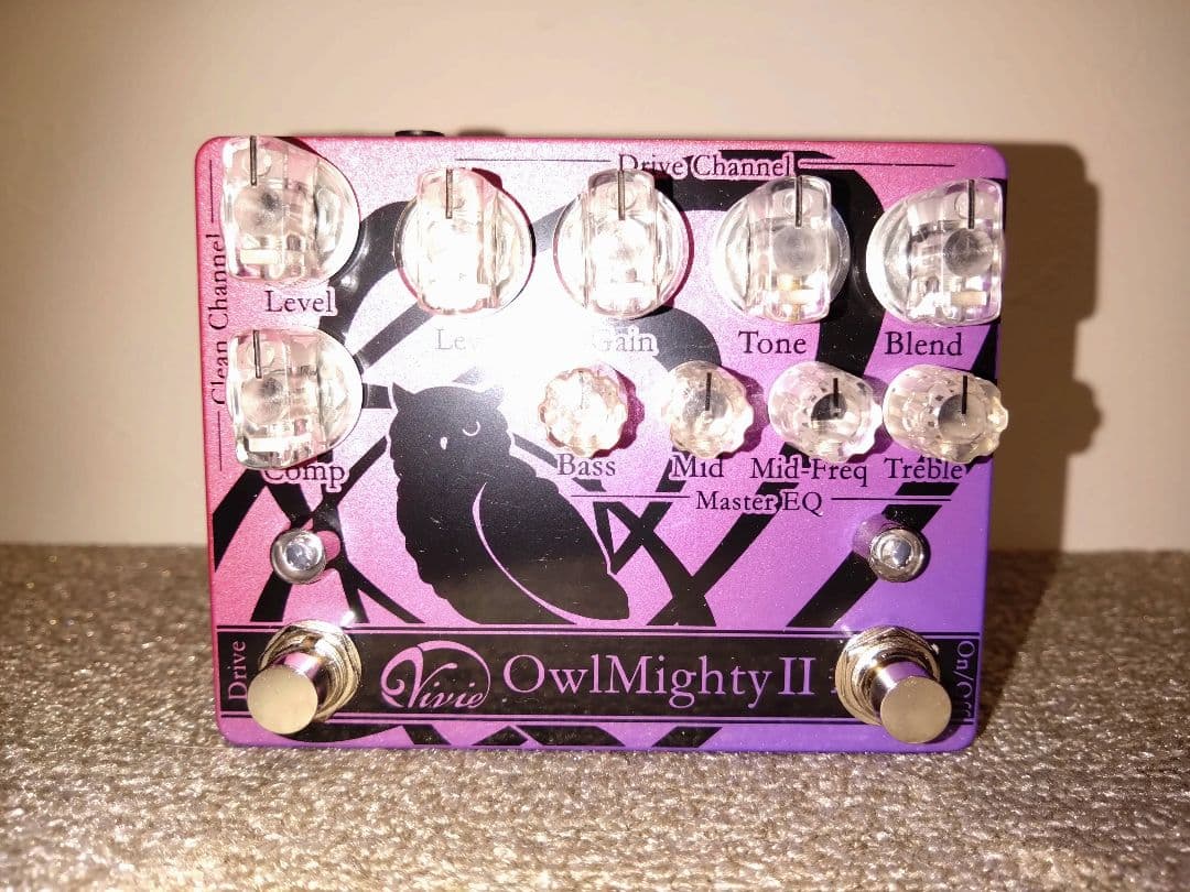 Vivie OwlMighty II ベースエフェクター