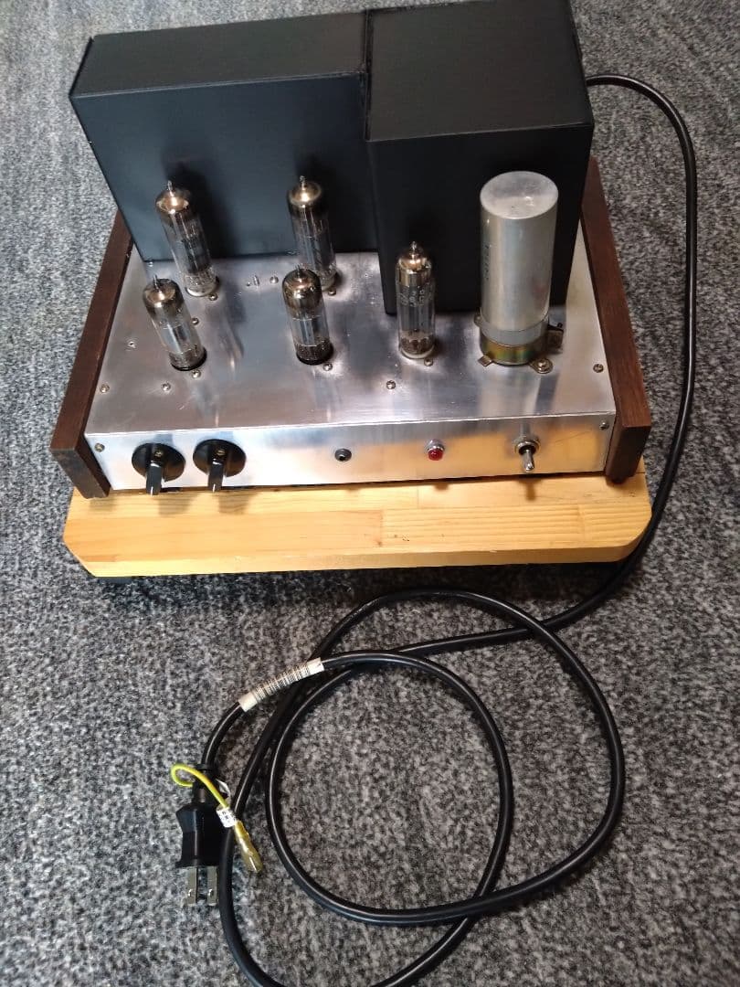 【最終値下げ10月末出品停止予定】自作真空管パワーアンプ6BH8/4本他