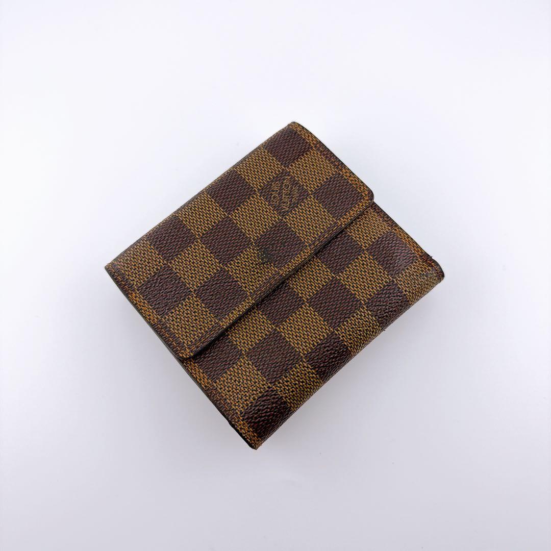 しょうさん　ルイヴィトン ダミエ エベヌ ポルトモネ ビエ カルトクレディ