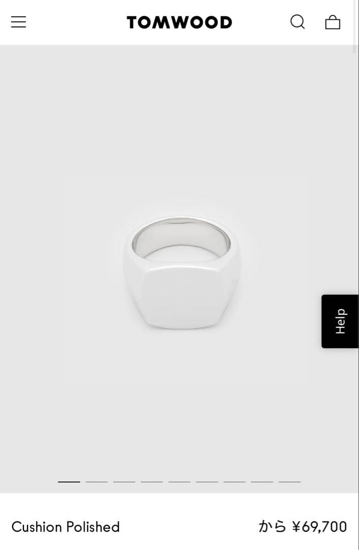 TOM WOOD クッションポリッシュリング 54