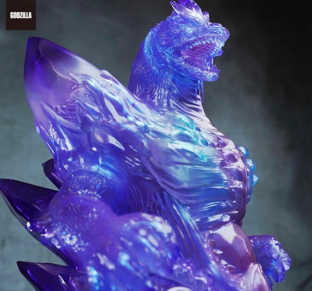 GVA-BC　スペースゴジラ　Frog Tree（紫水晶）core ソフビ