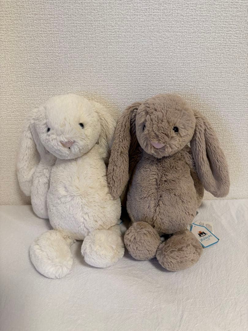 JELLY CATぬいぐるみ Mサイズ　ウサギ2体セット