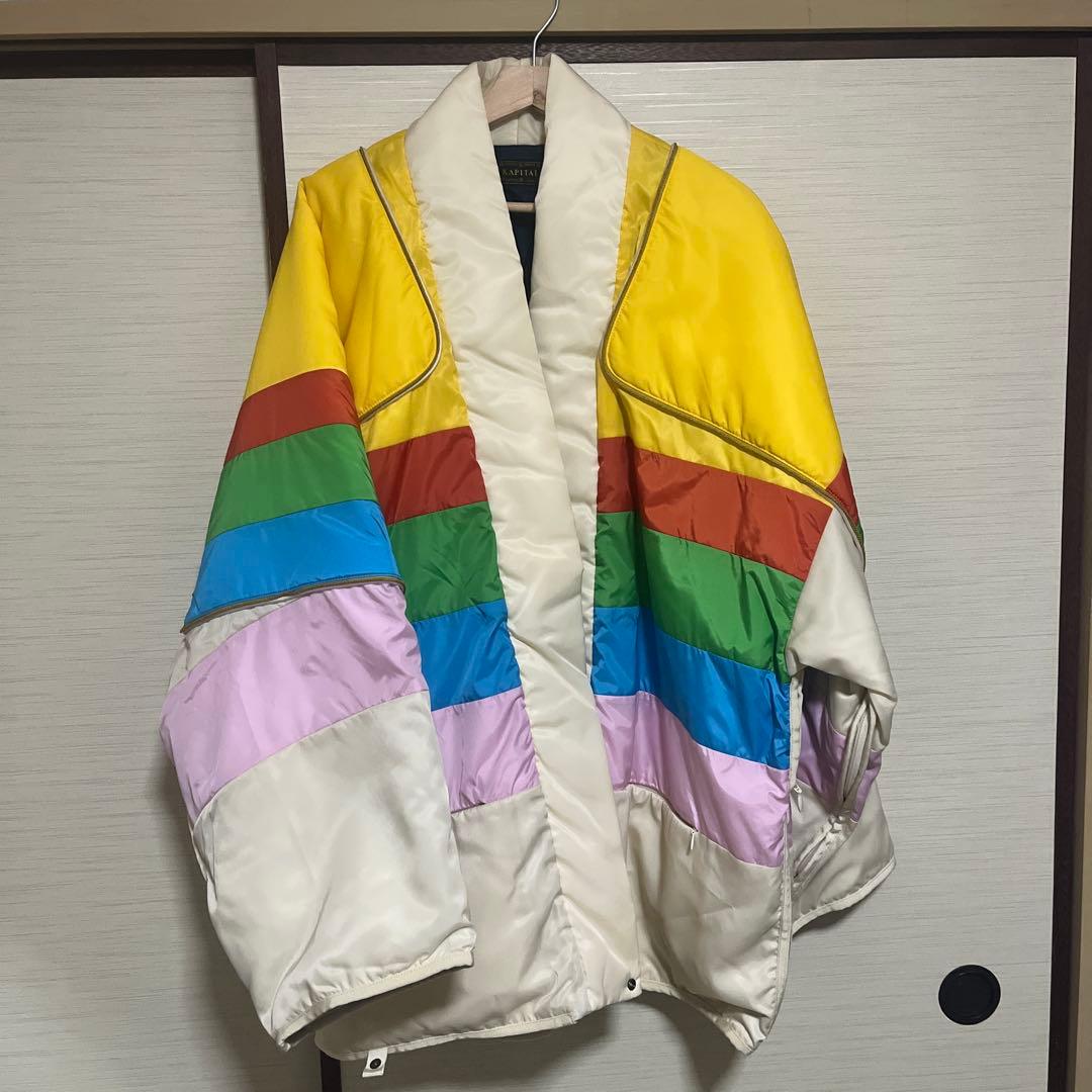 【レア】Kapital Rainbow Pillow Kimono Jacket